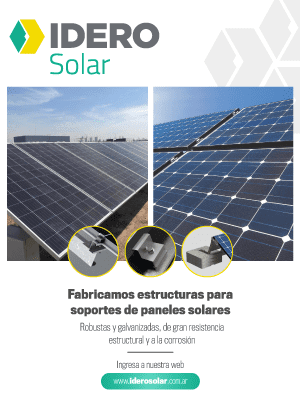 idero estrcuturas paneles solares