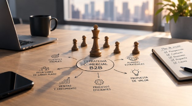 estrategia comercial b2b con omnicanalidad